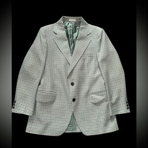 Vintage 70s 80s Richman Brothers Plaid Blazer Jacket Men Size 42R